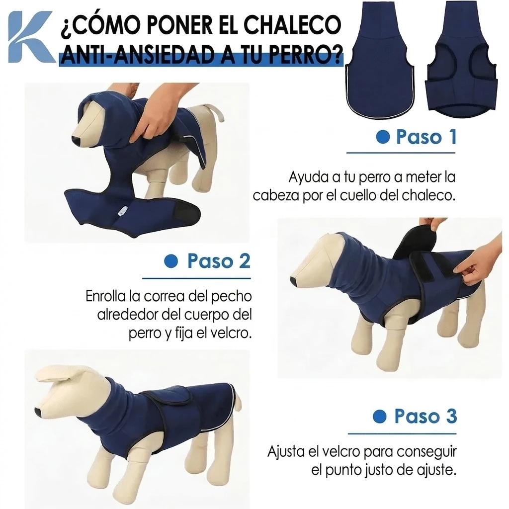 CâlinVest — Chaleco Antiansiedad para Perros - foto 5