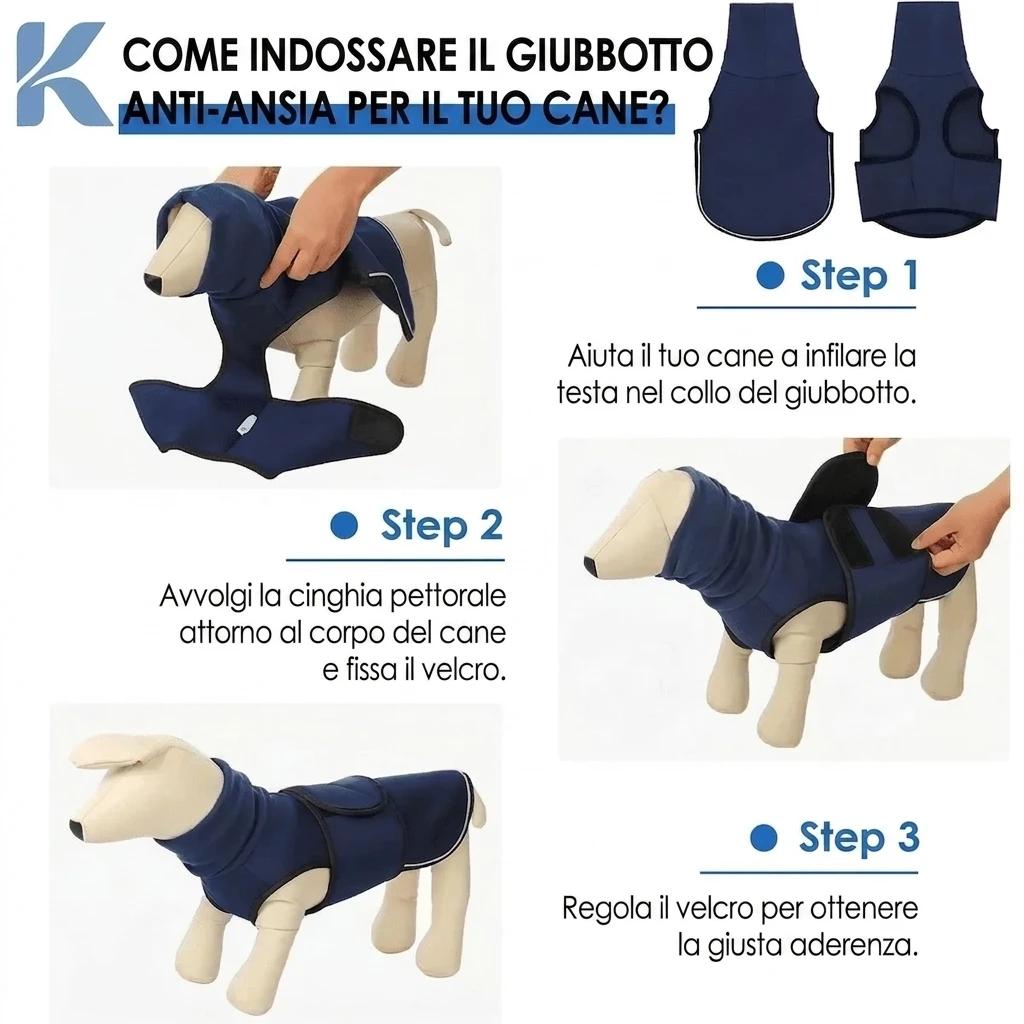 CâlinVest — Gilet Antiansia per Cani - foto 5