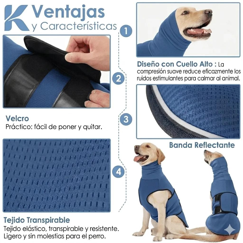 CâlinVest — Chaleco Antiansiedad para Perros - foto 3