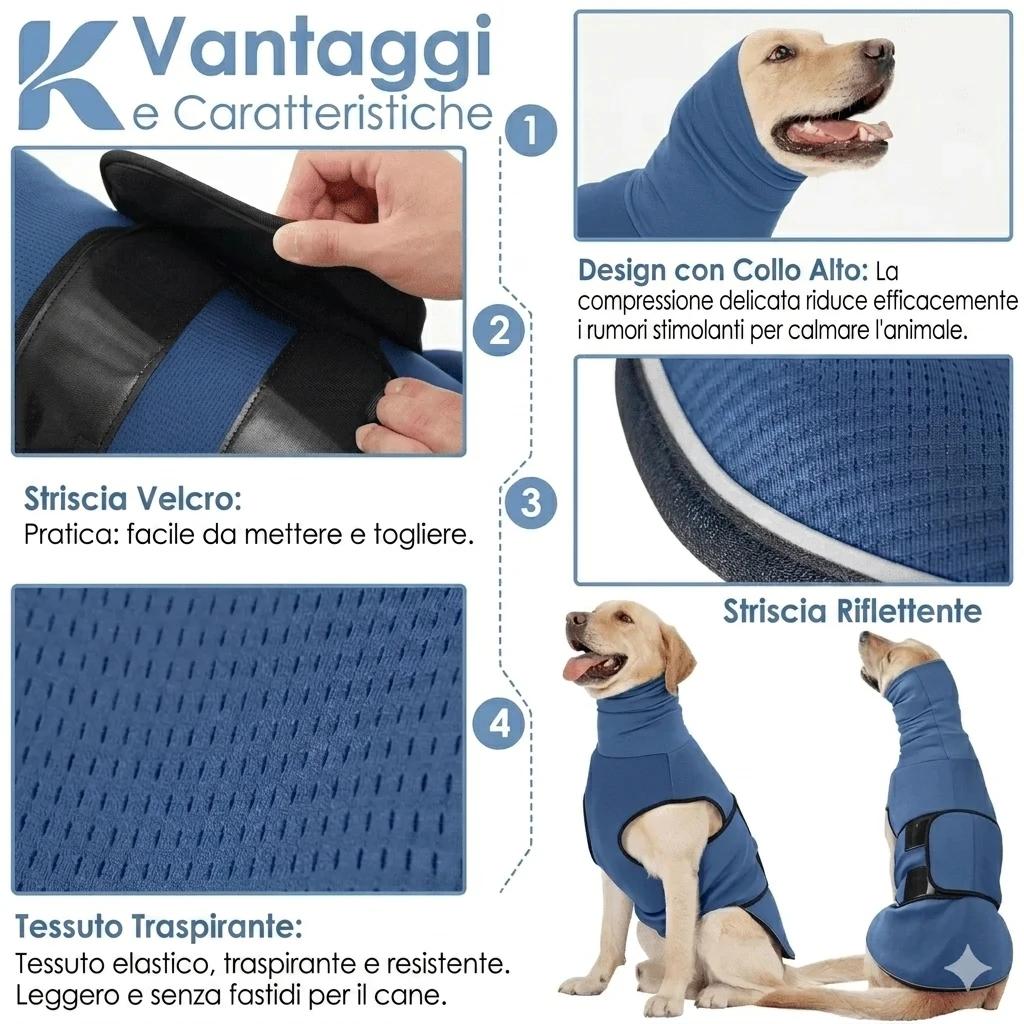 CâlinVest — Gilet Antiansia per Cani - foto 3