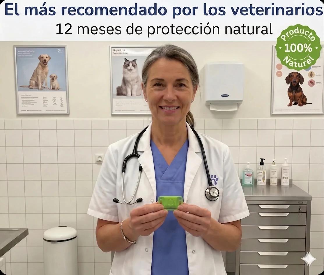 Colgante Antipulgas Natural — Protección 12 Meses para Perros - foto 4