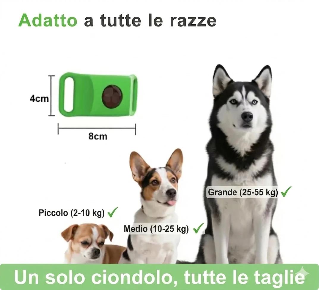 Ciondolo Antipulci Naturale — Protezione 12 Mesi per Cani - foto 8
