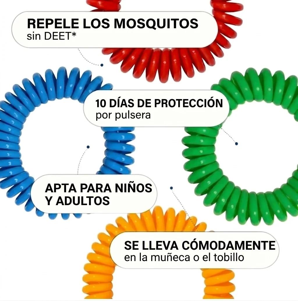 Pulsera Repelente Natural Anti-Mosquitos - foto 2