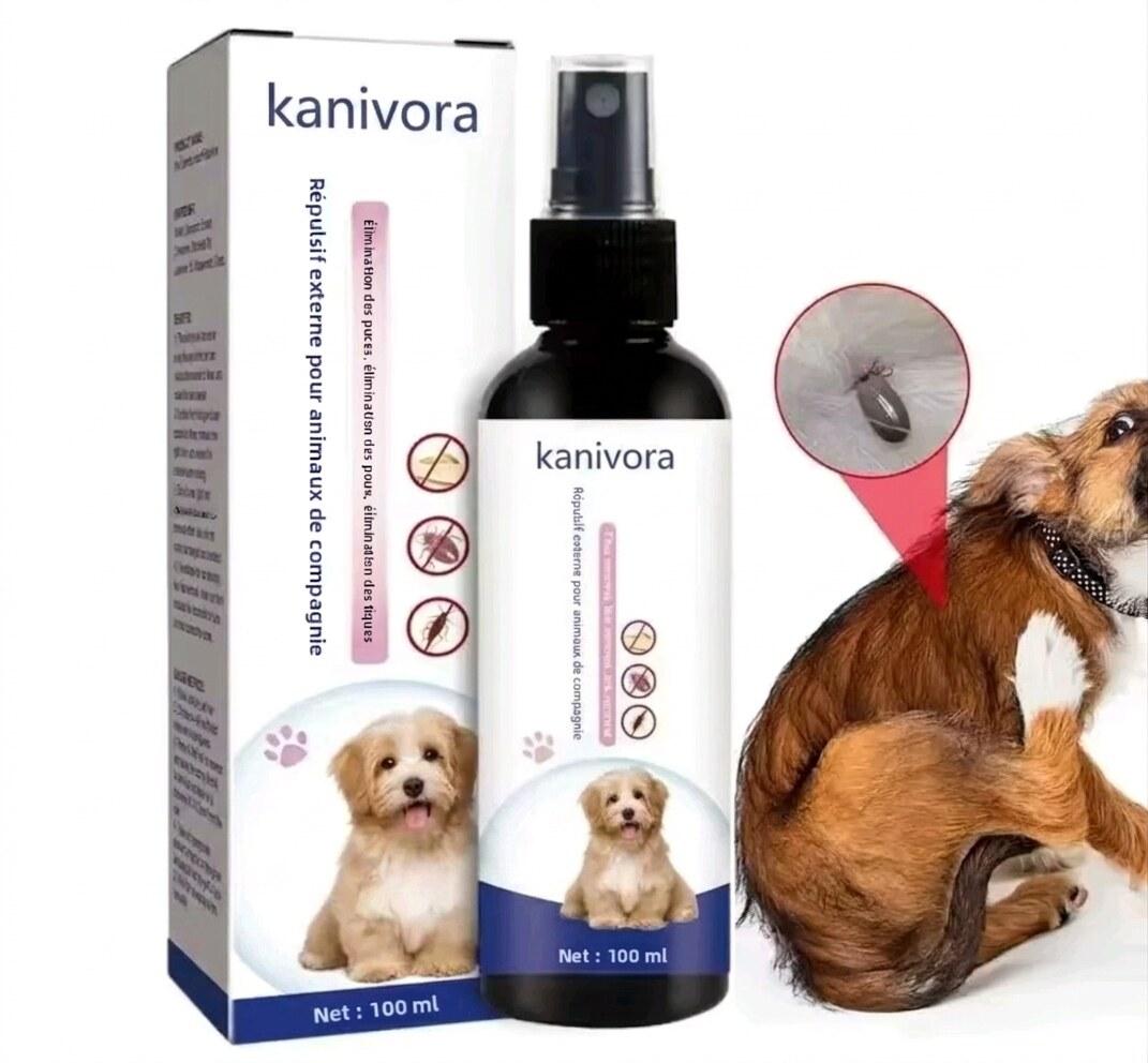 Spray répulsif naturel KANIVORA pour chien